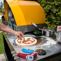 Tafel voor pizza oven